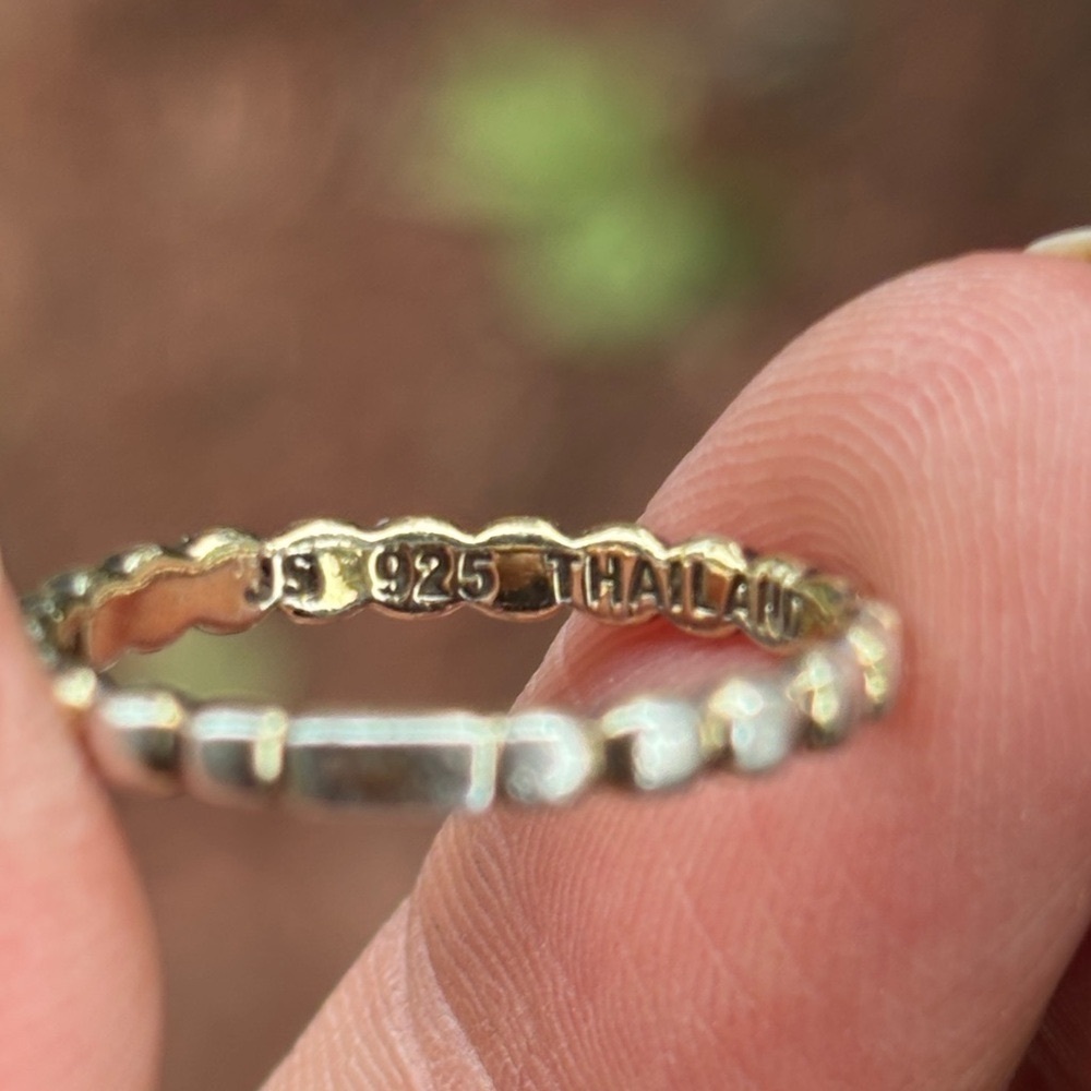925 Sterling Silver Band Ring - Picture 5 of 5